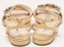 Miu Pre-owned Leather flats Beige Dames - Thumbnail 5