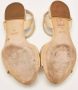 Miu Pre-owned Leather flats Beige Dames - Thumbnail 6