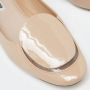 Miu Pre-owned Leather flats Beige Dames - Thumbnail 7