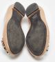 Miu Pre-owned Leather flats Beige Dames - Thumbnail 5