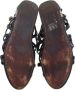 Miu Pre-owned Leather flats Black Dames - Thumbnail 5