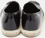 Miu Pre-owned Leather flats Black Dames - Thumbnail 5