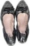 Miu Pre-owned Leather flats Black Dames - Thumbnail 6
