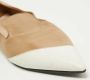 Miu Pre-owned Leather flats Brown Dames - Thumbnail 7