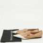 Miu Pre-owned Leather flats Brown Dames - Thumbnail 9