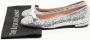 Miu Pre-owned Leather flats Gray Dames - Thumbnail 8