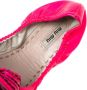 Miu Pre-owned Leather flats Pink Dames - Thumbnail 6