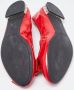 Miu Pre-owned Leather flats Red Dames - Thumbnail 6