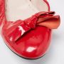 Miu Pre-owned Leather flats Red Dames - Thumbnail 7