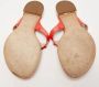 Miu Pre-owned Leather flats Red Dames - Thumbnail 6