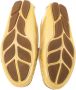 Miu Pre-owned Leather flats Yellow Dames - Thumbnail 5