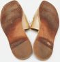 Miu Pre-owned Leather flats Yellow Dames - Thumbnail 6