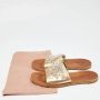 Miu Pre-owned Leather flats Yellow Dames - Thumbnail 9