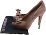Miu Pre-owned Leather heels Beige Dames - Thumbnail 7
