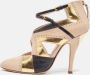 Miu Pre-owned Leather heels Beige Dames - Thumbnail 2