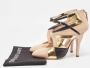 Miu Pre-owned Leather heels Beige Dames - Thumbnail 9