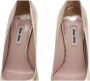 Miu Pre-owned Leather heels Beige Dames - Thumbnail 10