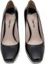 Miu Pre-owned Leather heels Black Dames - Thumbnail 2