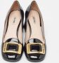 Miu Pre-owned Leather heels Black Dames - Thumbnail 3