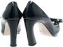 Miu Pre-owned Leather heels Blue Dames - Thumbnail 4