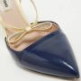 Miu Pre-owned Leather heels Blue Dames - Thumbnail 7