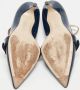 Miu Pre-owned Leather heels Blue Dames - Thumbnail 6