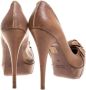 Miu Pre-owned Leather heels Brown Dames - Thumbnail 4