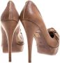 Miu Pre-owned Leather heels Brown Dames - Thumbnail 4