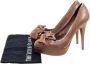Miu Pre-owned Leather heels Brown Dames - Thumbnail 7