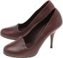 Miu Pre-owned Leather heels Brown Dames - Thumbnail 3
