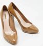 Miu Pre-owned Leather heels Brown Dames - Thumbnail 4