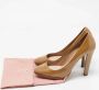 Miu Pre-owned Leather heels Brown Dames - Thumbnail 9