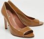 Miu Pre-owned Leather heels Brown Dames - Thumbnail 4