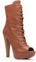 Miu Pre-owned Leather heels Brown Dames - Thumbnail 2