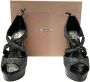 Miu Pre-owned Leather heels Gray Dames - Thumbnail 7