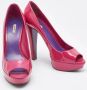 Miu Pre-owned Leather heels Pink Dames - Thumbnail 3