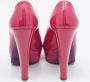 Miu Pre-owned Leather heels Pink Dames - Thumbnail 4