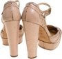 Miu Pre-owned Leather heels Pink Dames - Thumbnail 4