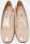Miu Pre-owned Leather heels Pink Dames - Thumbnail 3