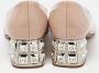 Miu Pre-owned Leather heels Pink Dames - Thumbnail 5