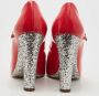 Miu Pre-owned Leather heels Red Dames - Thumbnail 5