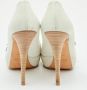 Miu Pre-owned Leather heels White Dames - Thumbnail 5