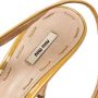 Miu Pre-owned Leather sandals Beige Dames - Thumbnail 6