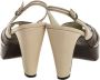 Miu Pre-owned Leather sandals Beige Dames - Thumbnail 4