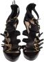 Miu Pre-owned Leather sandals Black Dames - Thumbnail 2