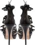 Miu Pre-owned Leather sandals Black Dames - Thumbnail 4