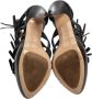 Miu Pre-owned Leather sandals Black Dames - Thumbnail 5