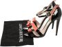 Miu Pre-owned Leather sandals Black Dames - Thumbnail 8