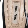 Miu Pre-owned Leather sandals Black Dames - Thumbnail 6