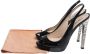 Miu Pre-owned Leather sandals Black Dames - Thumbnail 7